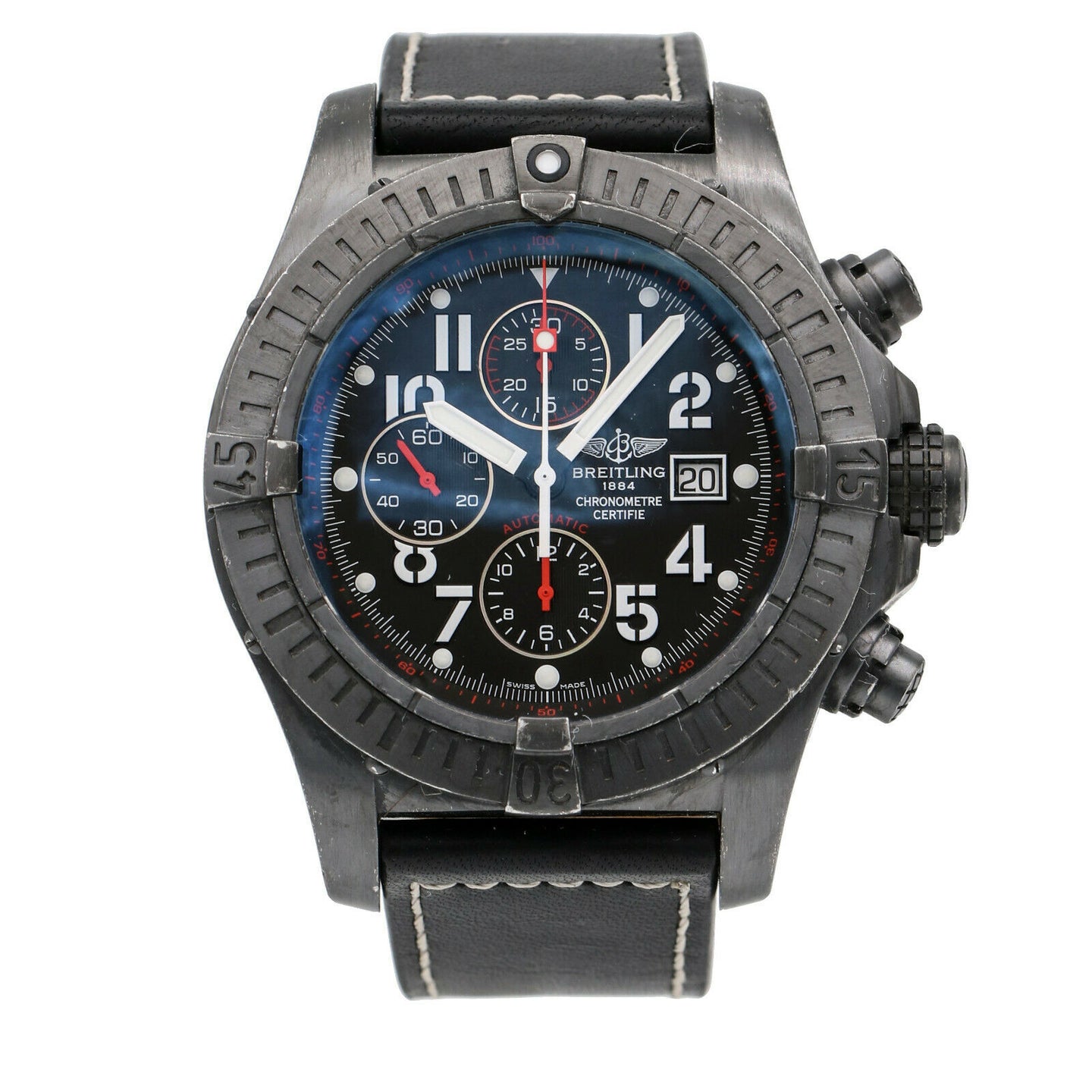 Breitling Avenger Limited Edition Men's Blacksteel Watch - M13370