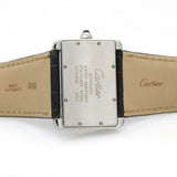 Cartier Tank Divan Automatic Watch in Stainless Steel W6300755