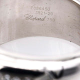 Chopard Amore Happy Diamond Band Ring in 18k White Gold