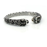 John Hardy Legends Macan Tiger Lava Kick Cuff Bracelet Sterling Silver