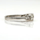 1.45 cttw Diamond Three-Stone Engagement Ring in Platinum