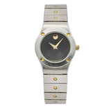Ladies Movado SE Stainless Steel and 18k Gold Quartz Watch 86.36.816.02