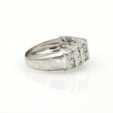 Mayor's 3.35 ct Diamond Anniversary Band Ring in 18k White Gold