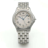 Cartier Cougar in Stainless Steel with Custom Diamond Bezel 987904