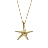 Tiffany & Co. Elsa Peretti Starfish Necklace in 18k Yellow Gold
