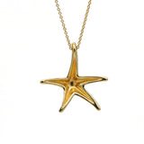 Tiffany & Co. Elsa Peretti Starfish Necklace in 18k Yellow Gold