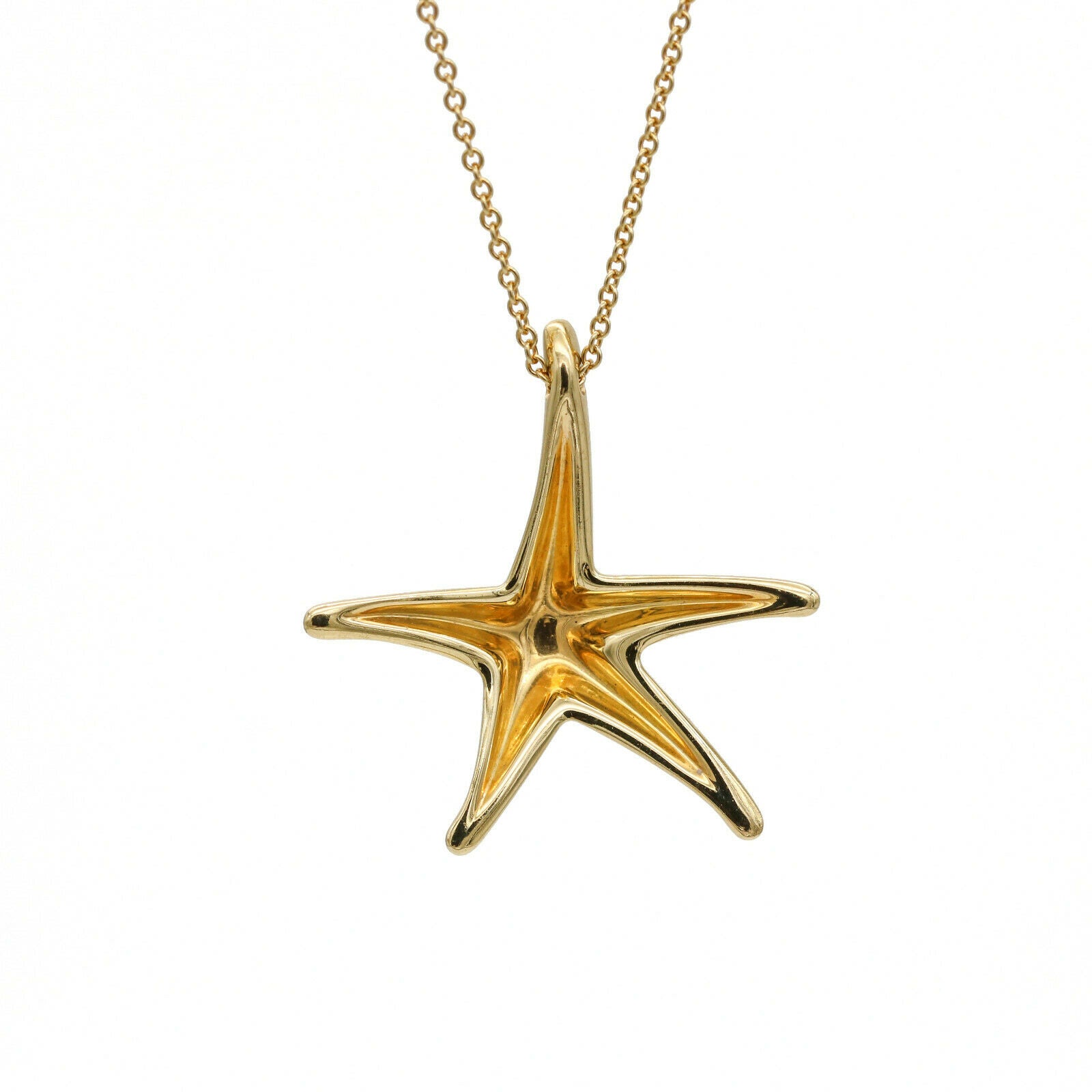 Tiffany & Co. Elsa Peretti Starfish Necklace in 18k Yellow Gold