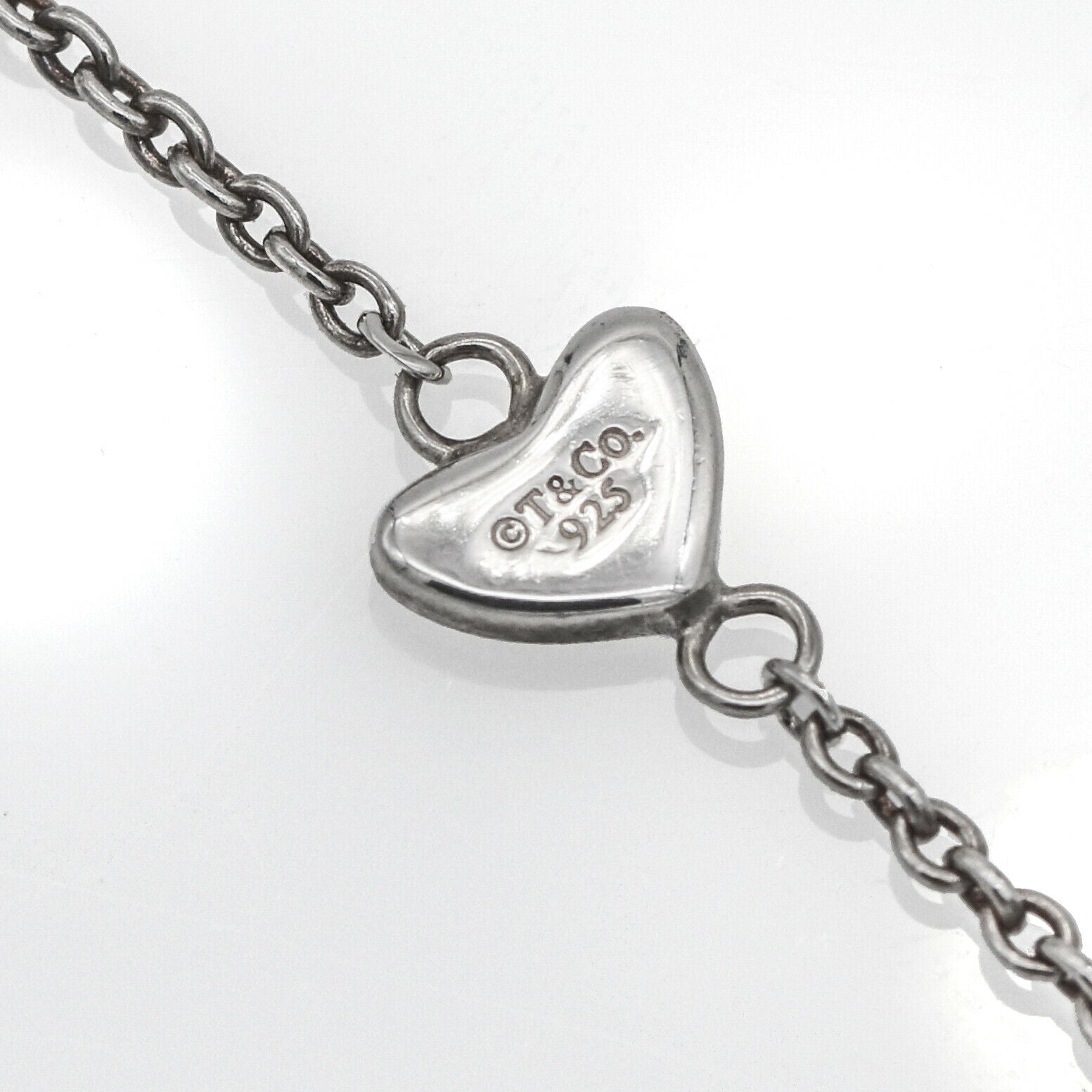 Tiffany & Co. Hearts Lariat Necklace in Sterling Silver