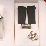 Ladies Cartier Roadster Two-Tone Stainless Steel 18k Gold Watch with Box & Strap