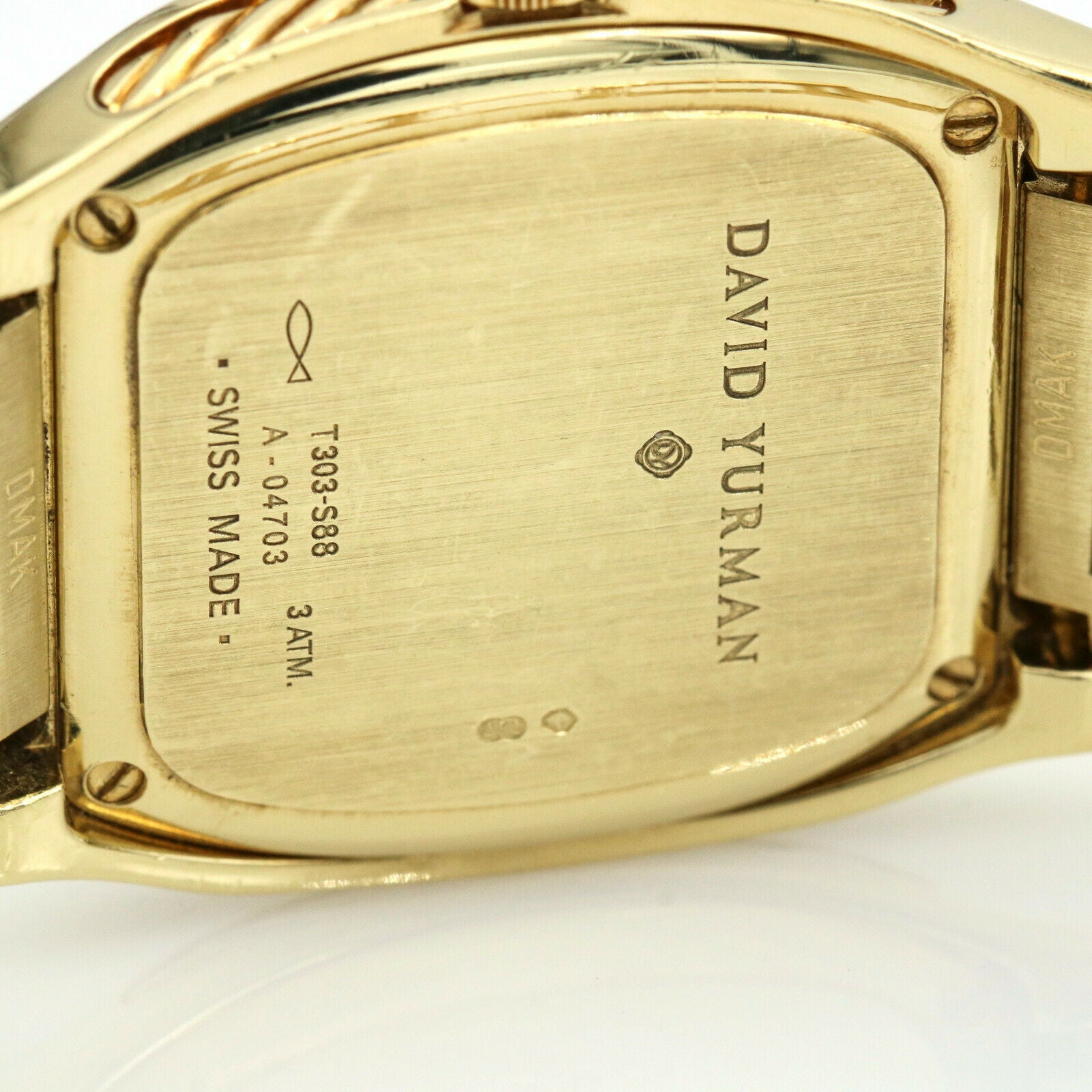 David Yurman Thoroughbred Women's Quartz Watch in 18k Yellow Gold T303 S88
