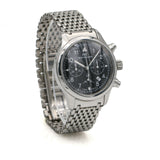 IWC Flieger Pilot Chronograph Watch in Stainless Steel with Black Dial 3741