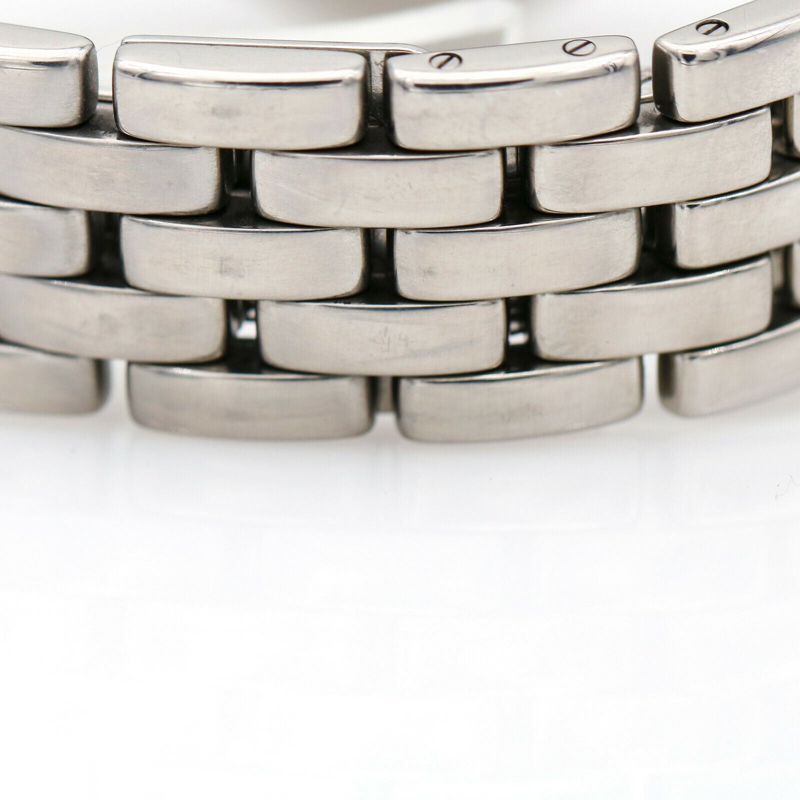 Cartier Cougar in Stainless Steel with Custom Diamond Bezel 987904