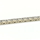 10.50 carat Women's Diamond Tennis Bracelet in 14k White Gold