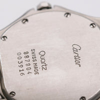 Cartier Cougar in Stainless Steel with Custom Diamond Bezel 987904
