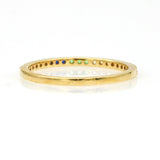 Khai Khai Rainbow Thread Ring in 18k Yellow Gold