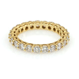 2.50 carat Diamond Eternity Band Ring in 14k Yellow Gold