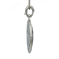 John Hardy Black Sapphire Large Bamboo Pendant in Sterling Silver