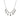Women's Diamond Teardrop Dangle Chain Necklace in 14k White Gold