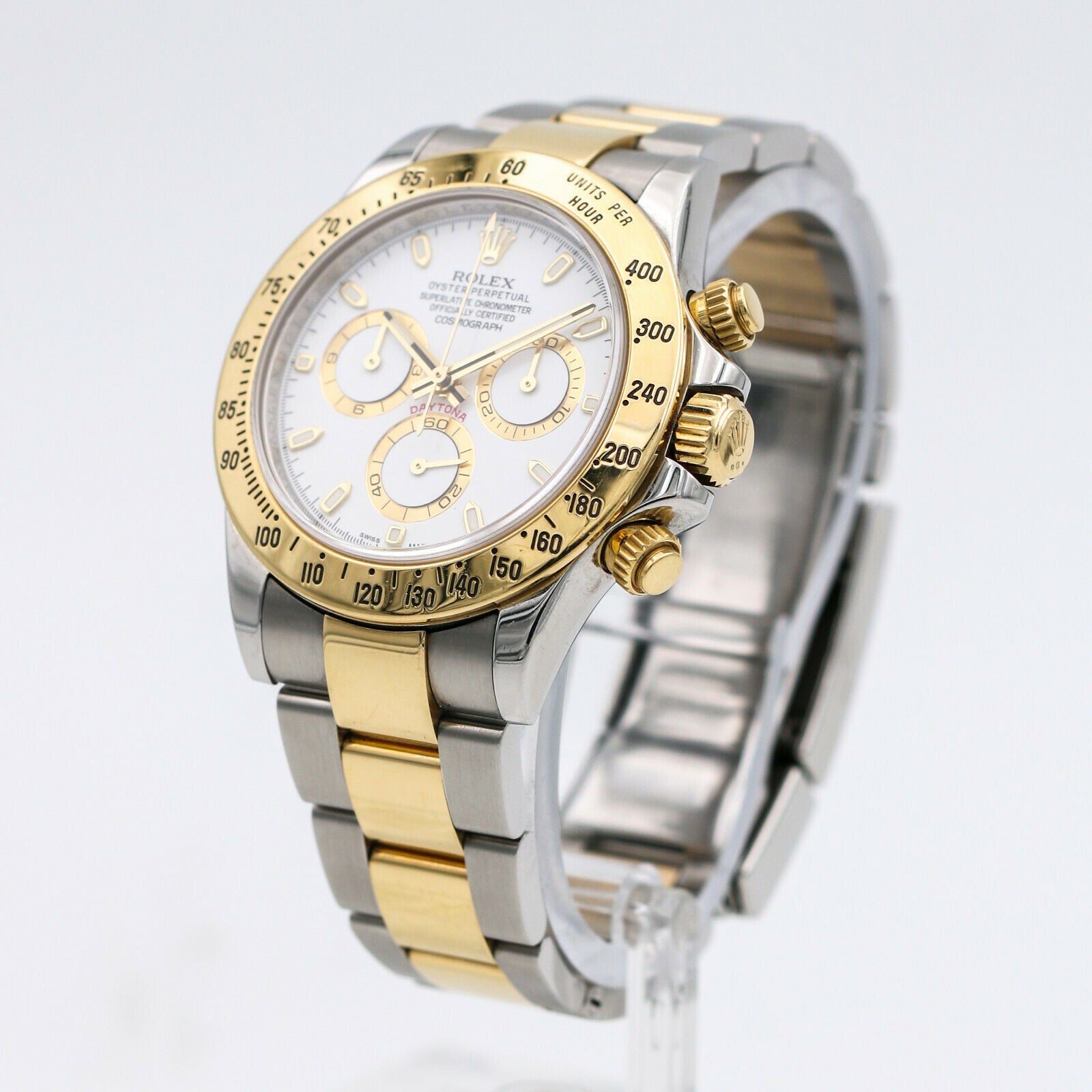 Rolex Cosmograph Daytona White Dial Men's Watch 116523