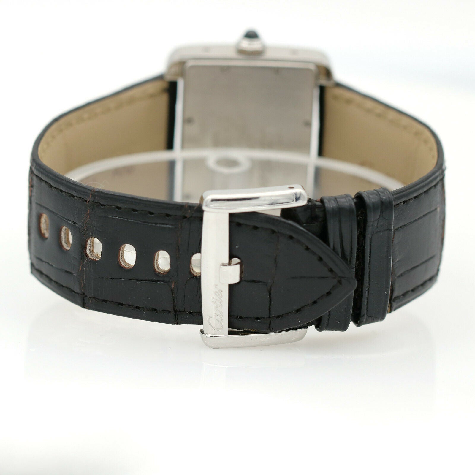 Cartier Tank Divan Automatic Watch in Stainless Steel W6300755