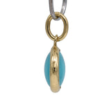 Tiffany & Co. Paloma Picasso Turquoise Dot Charm in 18k Yellow Gold