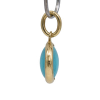 Tiffany & Co. Paloma Picasso Turquoise Dot Charm in 18k Yellow Gold