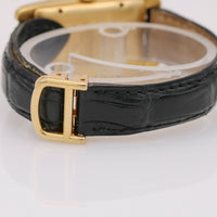 Cartier Tank Americaine 18k Yellow Gold Diamond Automatic Watch with Box