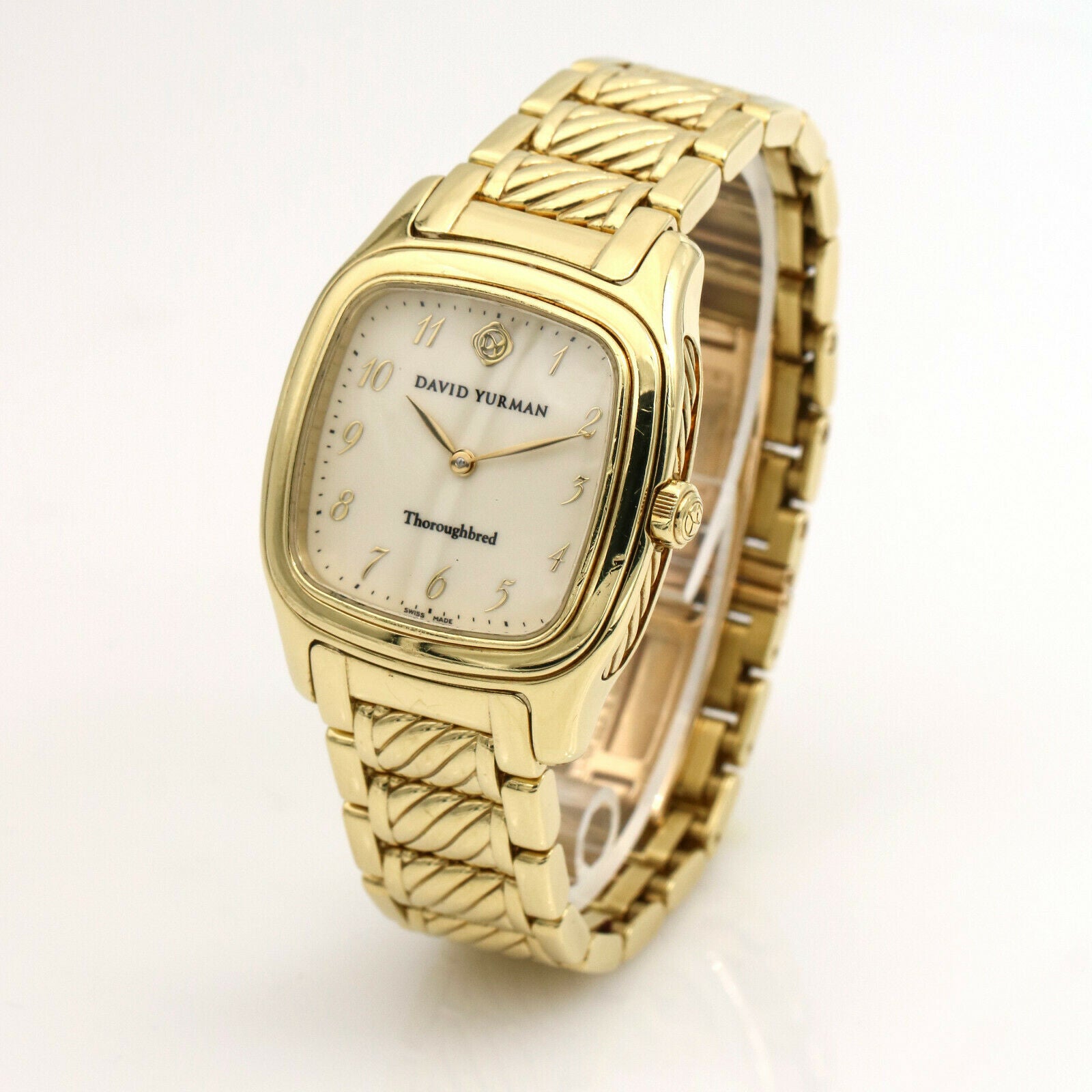 David Yurman Thoroughbred Women's Quartz Watch in 18k Yellow Gold T303 S88