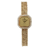 Baume & Mercier Vintage Women's 14k Gold Watch with Diamond