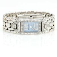 Audemars Piguet Promesse Blue Dial Diamond Watch 18k Gold 67346BC.Z.1171BC.04