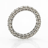 2.20 carat Diamond Eternity Band Ring in 14k White Gold