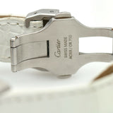 Cartier Santos 100 Automatic Stainless Steel Watch with 18k Gold Bezel 2878